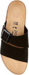 1029100 Almina Nubuck Leather - Black
