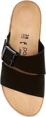 1029100 Almina Nubuck Leather - Black