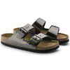 1000292 Arizona Leather Metallic Anthracite