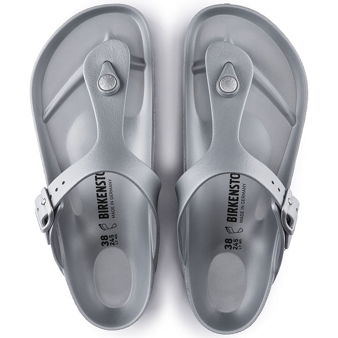 1003496 Gizeh EVA Silver Naturally Birkenstock