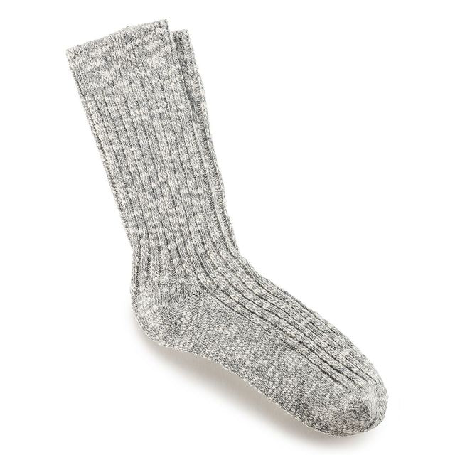 1008032 Birkenstock Women's Cotton Socks Gray/White