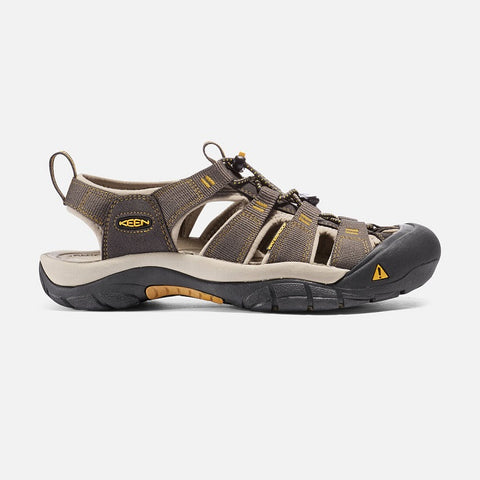 【KEEN 】NEWPORT H2 KEEN Men's Newport H2 Closed Toe Water Sandals, Monochrome