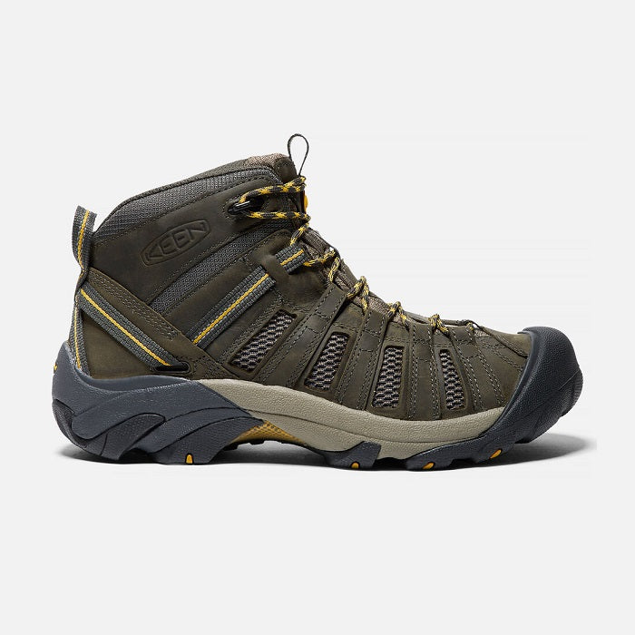 1008904 Keen Men's Voyageur Mid Raven/Tawny Olive