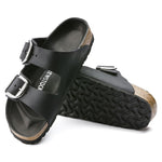 1011075 Arizona Big Buckle Oiled Leather Black