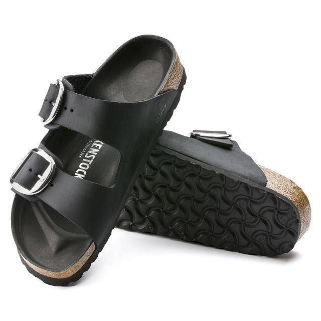 1011075 Arizona Big Buckle Oiled Leather Black