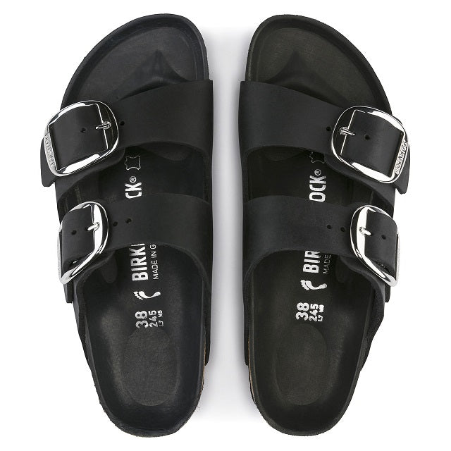 1011075 Arizona Big Buckle Oiled Leather Black