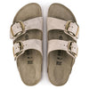 1012882 Arizona Big Buckle Suede Leather Washed Rose