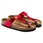 1014310 Gizeh Birko Flor Cherry Red Patent