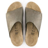 1014879 Namica Suede Leather Washed Metallic Stone
