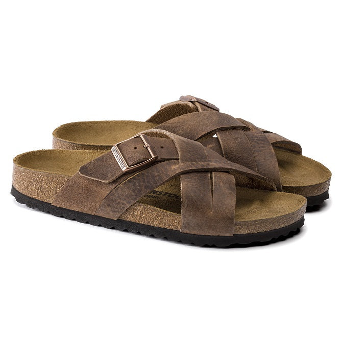 1015498 Lugano Nubuck Leather Camberra Old Tobacco