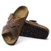 1015498 Lugano Nubuck Leather Camberra Old Tobacco