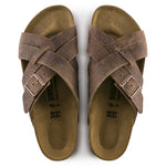1015498 Lugano Nubuck Leather Camberra Old Tobacco