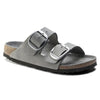 1021751 Arizona Big Buckle Nubuck Leather Dove Gray