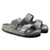 1021751 Arizona Big Buckle Nubuck Leather Dove Gray
