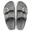 1021751 Arizona Big Buckle Nubuck Leather Dove Gray