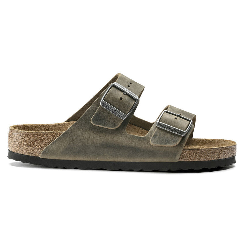 1019313 Arizona Oiled Leather Faded Khaki Soft Footbed