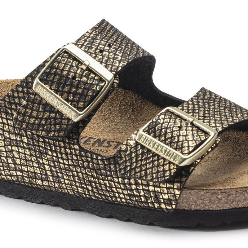 Konkurrere Bange for at dø Insister 1019372 Arizona Microfiber Shiny Python Black – Naturally Birkenstock