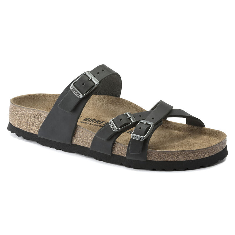 1021112 Franca Oiled Leather Black
