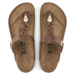 1021355 Gizeh Braided Oiled Leather Cognac