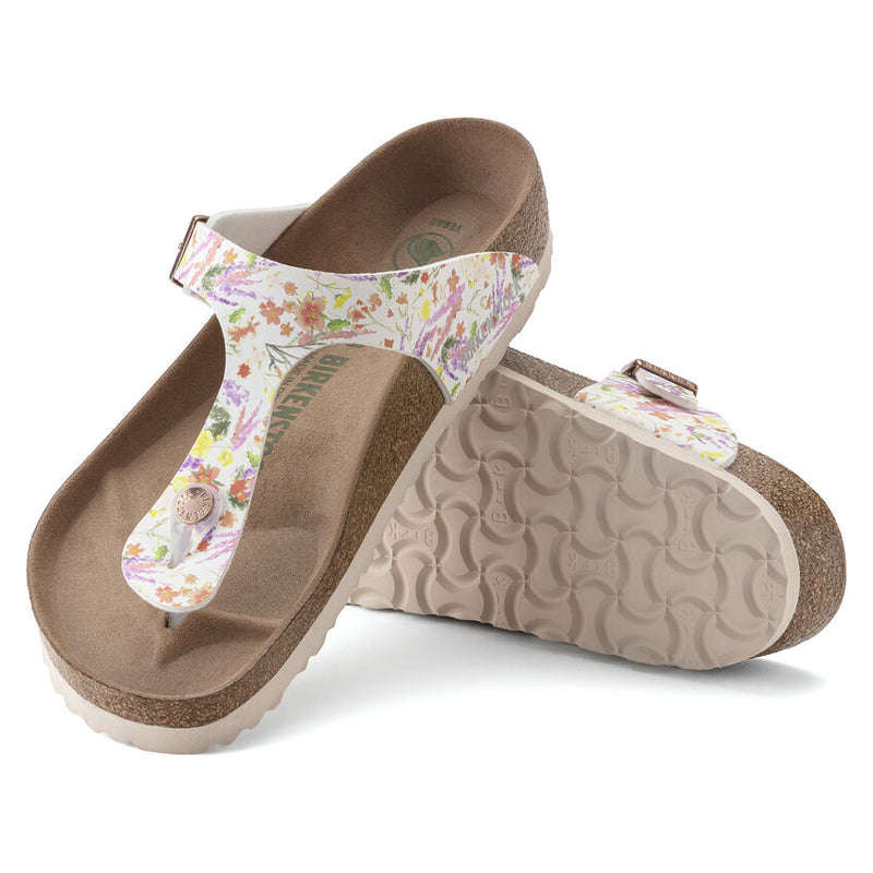 DOGO Lila Vegan Printed Birkenstock-Style Sandals - Handmade, Summer Fashion Slides For Women