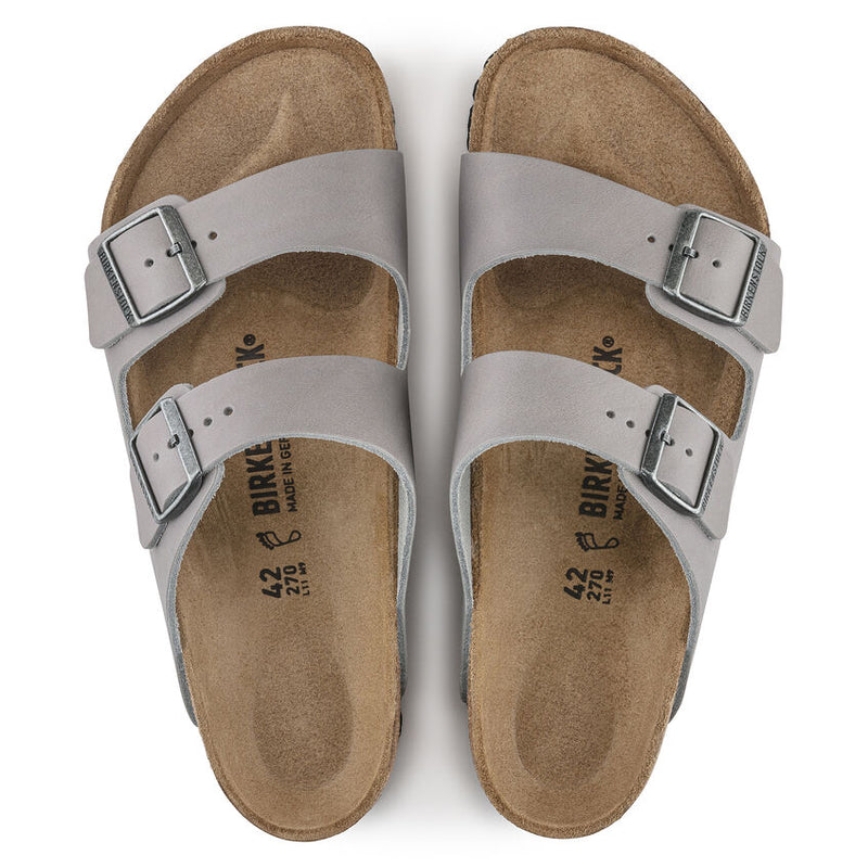 Birkenstock Arizona 1020877 Soft Footbed Sandal (Grey)