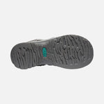 1022814 Keen Women's Whisper Medium Grey/Peacock Green