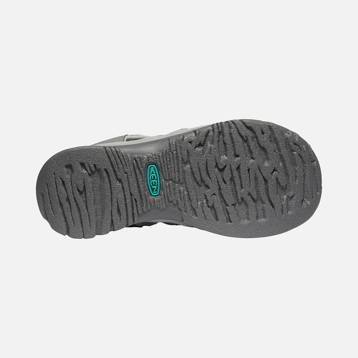 1022814 Keen Women's Whisper Medium Grey/Peacock Green