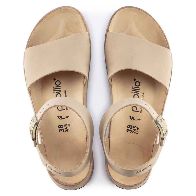 1022966 Glenda Nubuck Leather Sandcastle