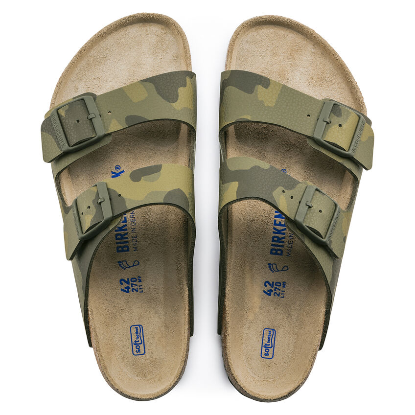 Birkenstock arizona desert soil green store