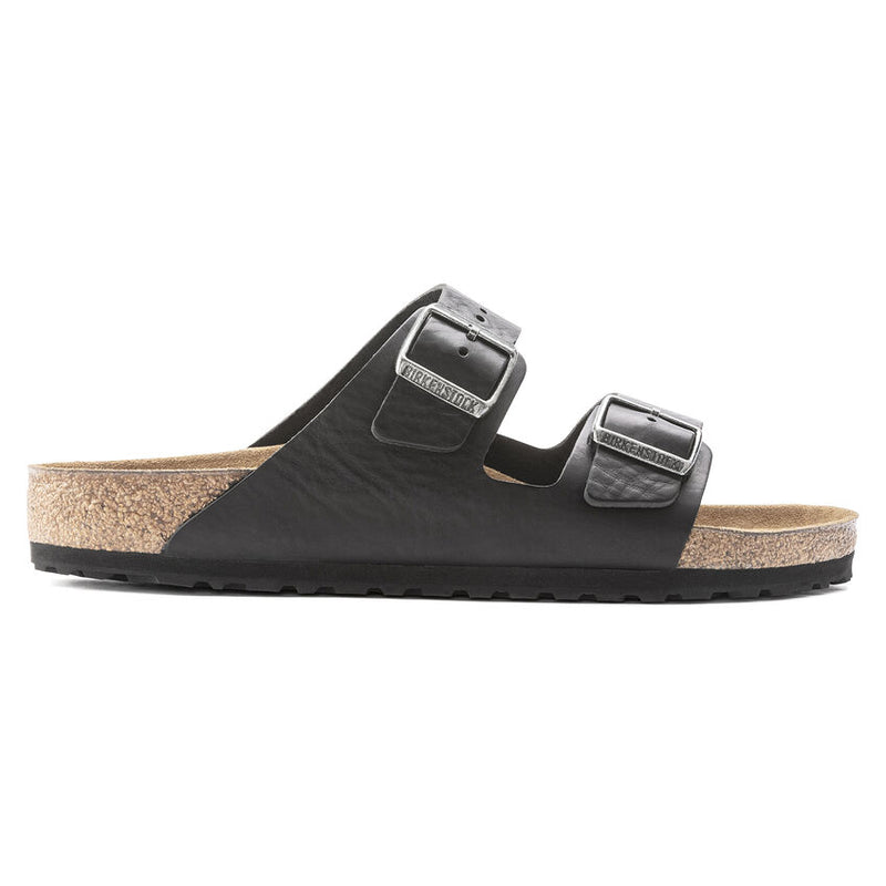 Birkenstock arizona leather black sale