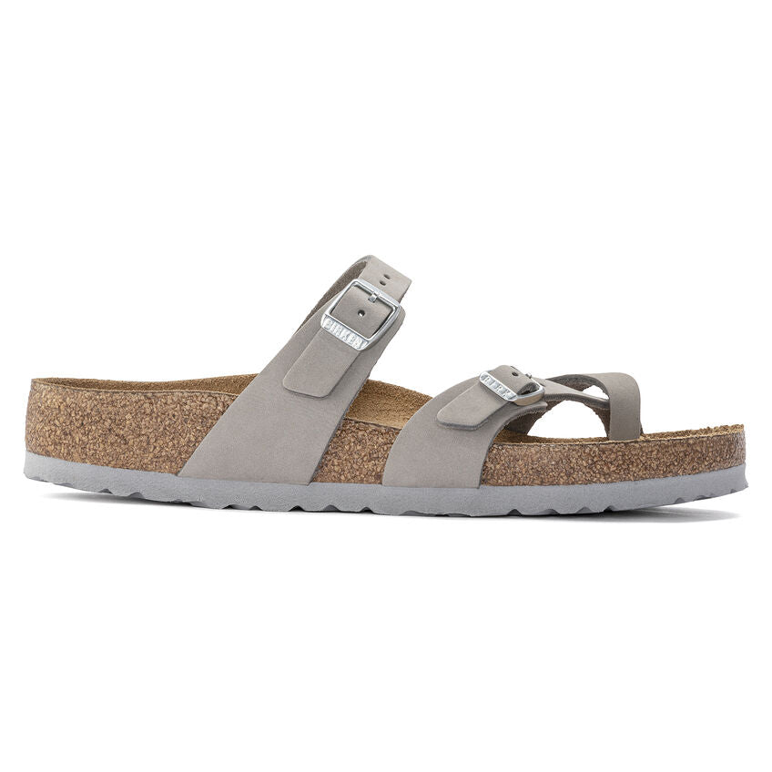 Politibetjent Derbeville test Maryanne Jones 1023577 Mayari Nubuck Soft Footbed – Naturally Birkenstock