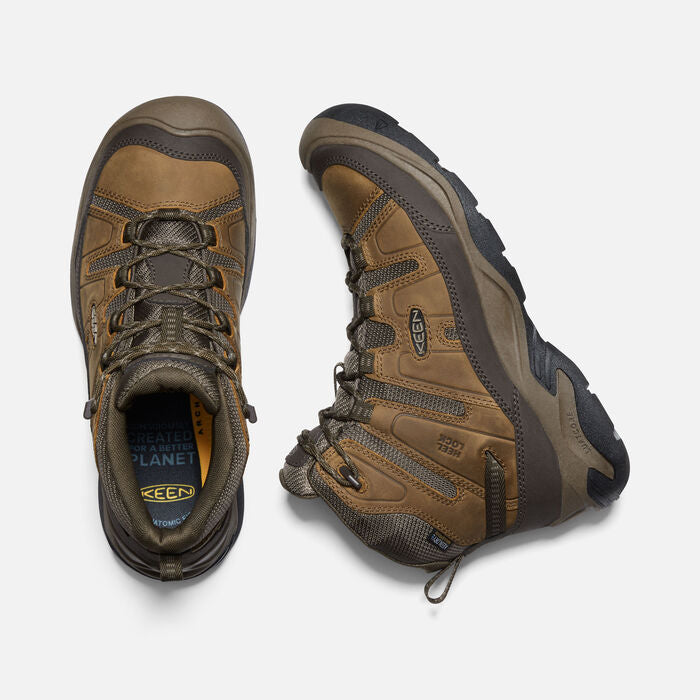 1026769 Keen Men's Circadia WP Bison/Brindle