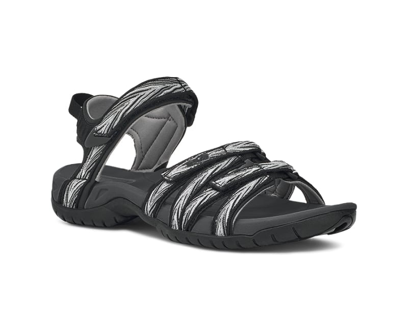 4266 Teva Women's Tirra Palms Black/White PBKW