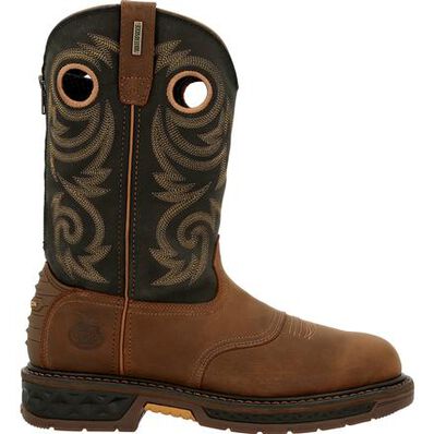 GB00438 Georgia Boot Carbo-Tec LT Waterproof 11" Soft Toe Pull-On