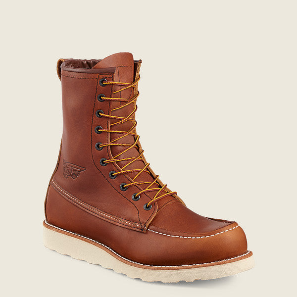 10877 Red Wing Men's 8" Lace Up Soft Toe