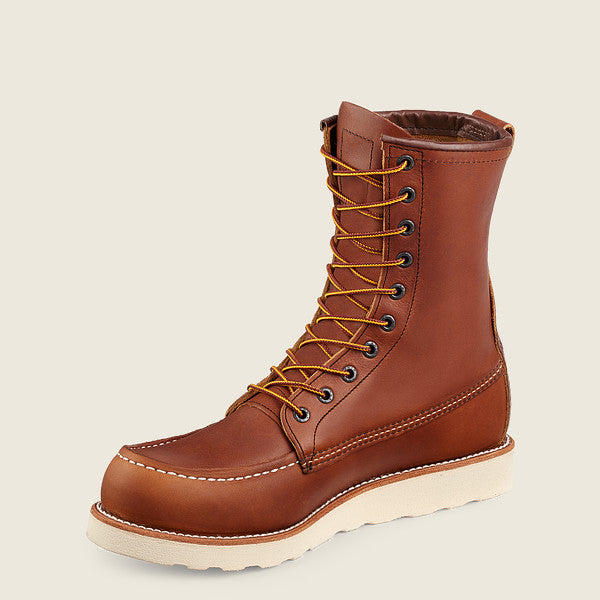 10877 Red Wing Men's 8" Lace Up Soft Toe