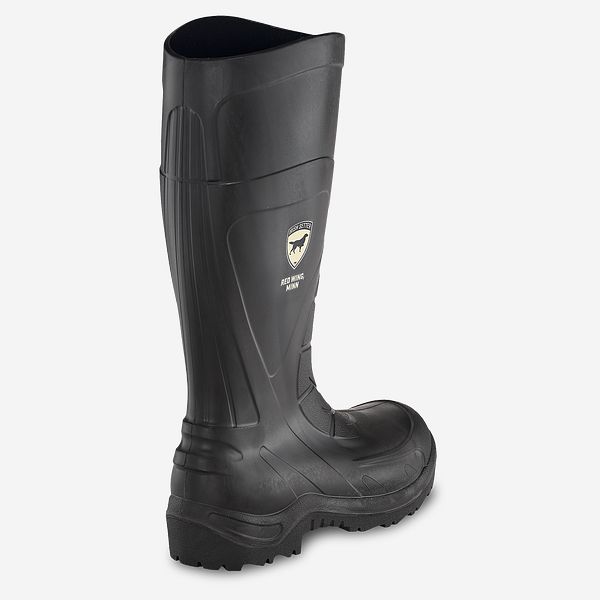 89009 Irish Setter Ironton 17" Pull-On Waterproof Rubber Boot Soft Toe