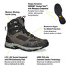 7046 Vasque Waterproof Men's Breeze AT GTX Magnet/Drizzle