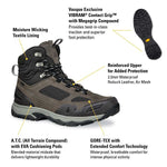 7046 Vasque Waterproof Men's Breeze AT GTX Magnet/Drizzle